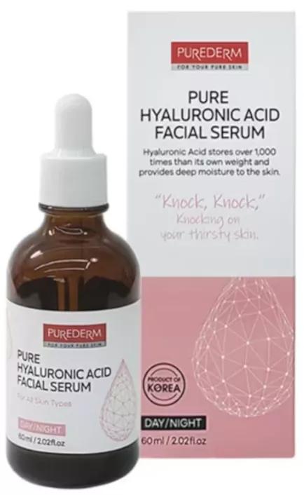 Purederm Soro Facial de Ácido Hialurônico Puro 60 ml