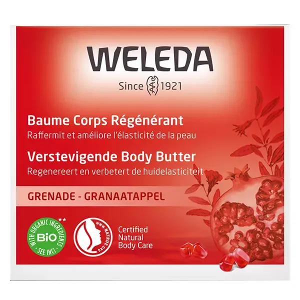 Weleda Grenade Baume Corps Régénérant Bio 150ml