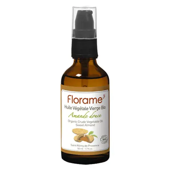 Florame Organic Vegetable Oil Sweet Almond 50ml