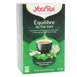 Yogi Tea Equilibre Thé Vert 17 sachets