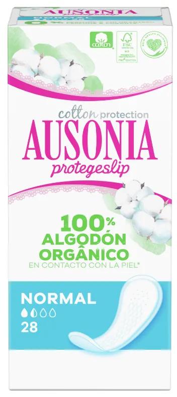 Ausonia Protegeslip Bio Normal 28 Unités