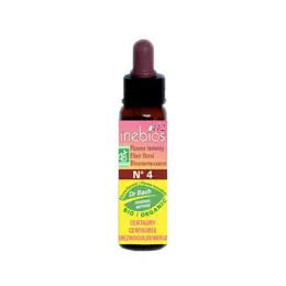 Inebios Fleur de Bach n°4 Centaury - Centauree Bio 10ml