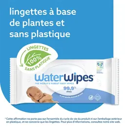WaterWipes Lingettes 3x60