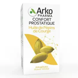 Arkopharma Arkogélules Huile Pépins de Courge 60 gélules