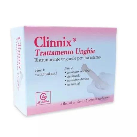 Clinnix Trattamento Unghie 2 Flaconi da 15 ml