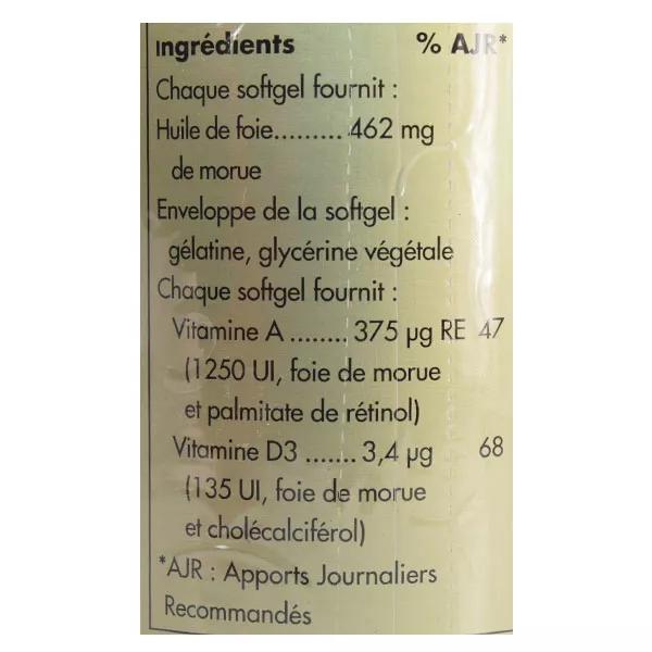 Solgar Aceite de hígado de bacalao 250 cápsulas blandas