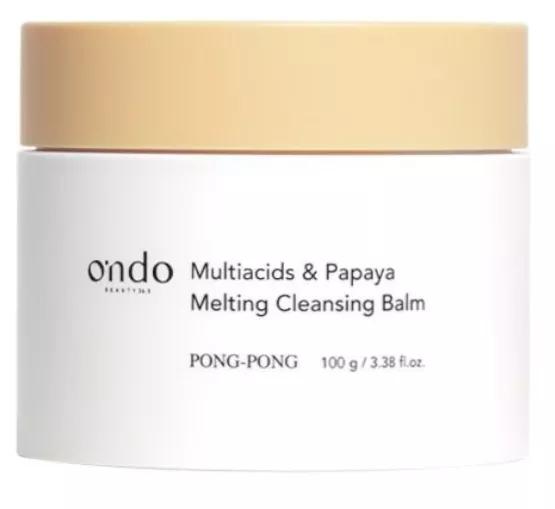 Ondo Beauty 36.5 Multiacids & Papaya Melting Cleansing Balm 100 gr