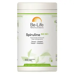 Be-Life Spiruline 500 Bio 500 comprimés