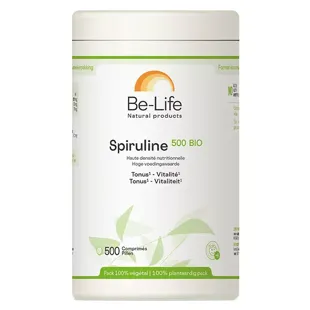 Be-Life Spirulina 500 Biologica 500 compresse