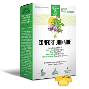 Dayang Integratore Alimentare Confort Urinario Oli Essenzialis Bio 15 capsule