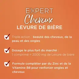 Forté Pharma Expert Levure de Bière Beauté Peau Cheveux Ongles 56 comprimés