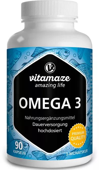 Vitamaze Omega 3 1000 mg 90 Kapseln