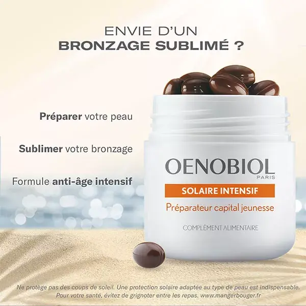 Oenobiol Solaire Intensif Préparateur Capital Jeunesse 30 capsules