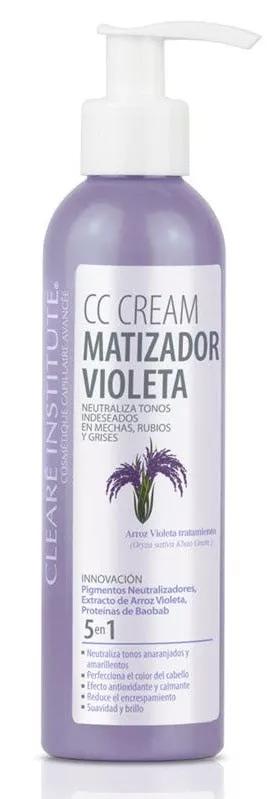 Clearé Institute CC Cream Matizador Violeta 200 ml