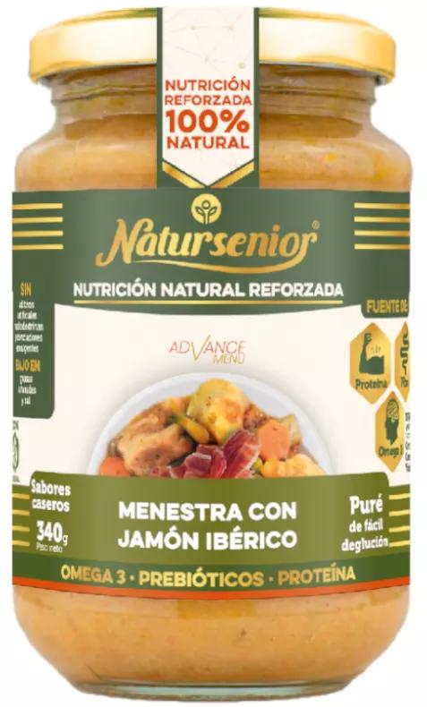 Natursenior Menestra con Prosciutto Iberico Omega 3 DHA+EPA 340 gr