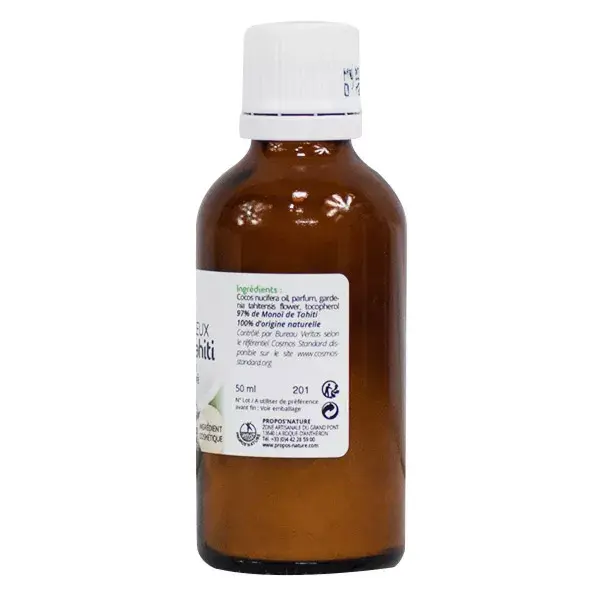 Propos'Nature Oily Macerate Monoi Glass bottle 50ml
