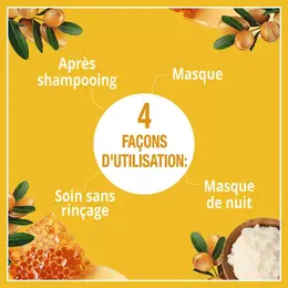 Le Petit Marseillais Masque Nutrition Miel de Provence et Karité Bio 300ml