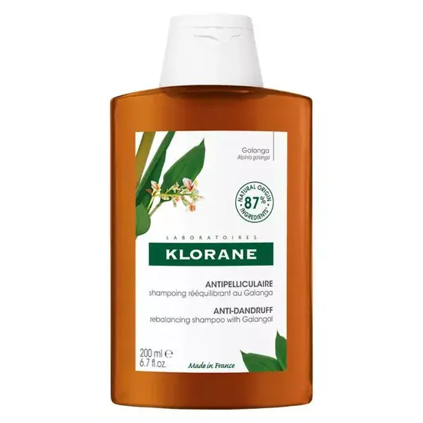Klorane Galanga Rebalancing Anti-Dandruff Shampoo 200ml