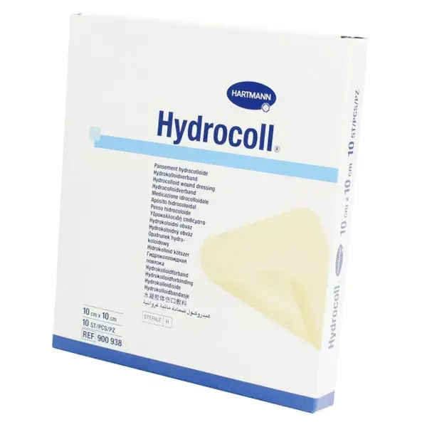 Hartmann Hydrocoll Hydrocolloid Dressing 10x10cm 10 units