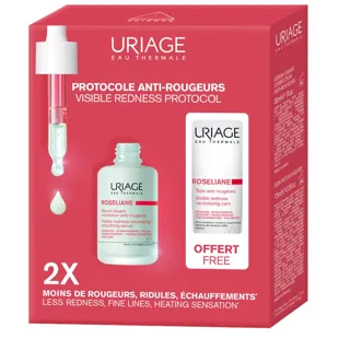 Uriage Roseliane Serum 30 ml + Anti-Redness Treatment 15 ml