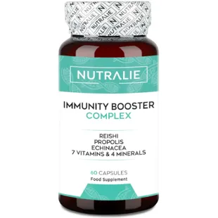 Nutralie Defensas Inmunitarias Complex Reishi + Propóleo + Equinácea 60 Cápsulas