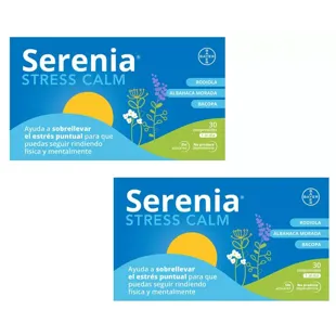 Serenia Stress 2x30 Gélules FORMAT ÉCONOMIQUE 25% de réduction