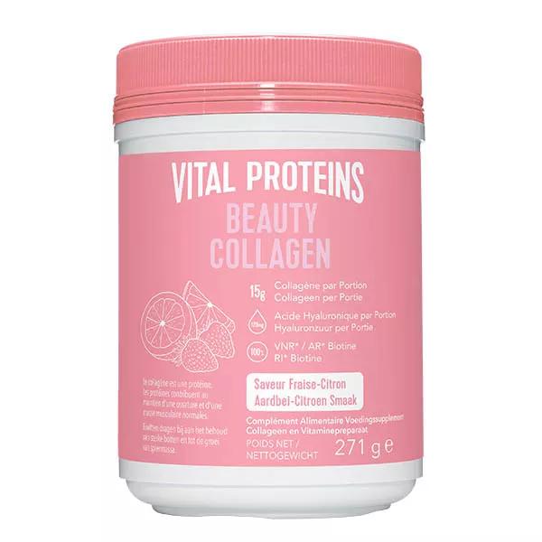 Vital Proteins Beauty Collagen Collagène, Acide Hyaluronique Fraise/Citron 271g
