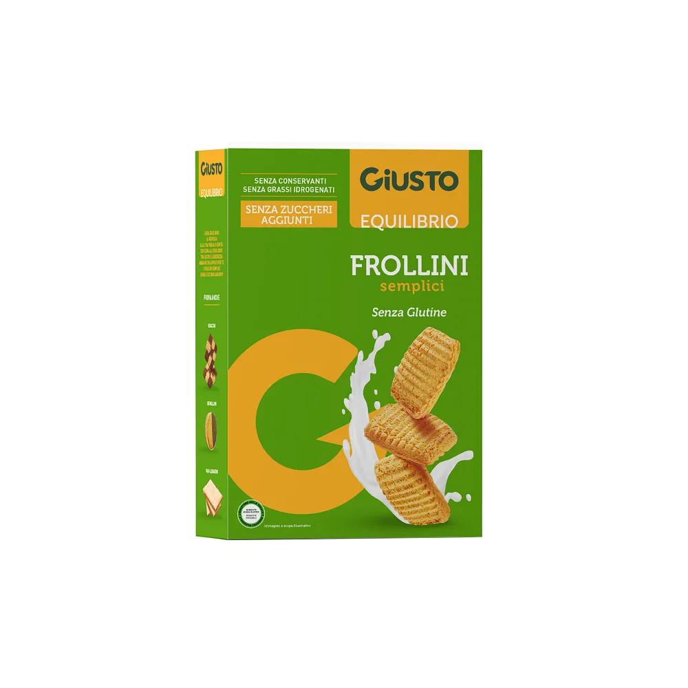 Giusto Senza Glutine Frollini Semplici 250 g