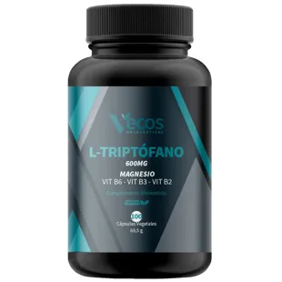 Vecos Nucoceutical L-Tryptophan 600mg 100 Capsules