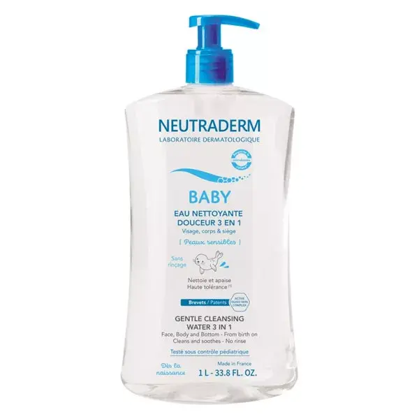 Neutraderm Baby Acqua Detergente Delicato 3 in 1 1L