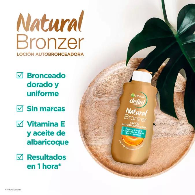 Garnier Delial Natural Bronzer Loción Autobronceadora 200 ml Atida