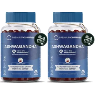 Premium Gummies Ashwgandha KSM-66 2x60 units