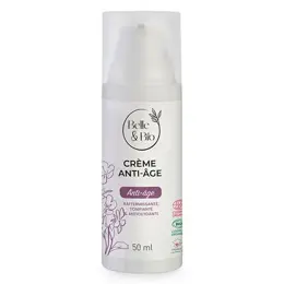 Belle & Bio Anti-Âge Crème Tonicité et Élasticité Bio 50ml