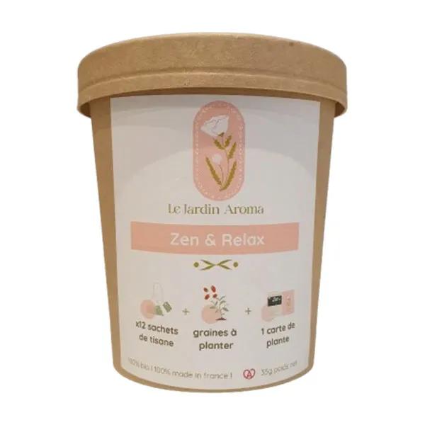 Le jardin Aromatique Infusettes Zen & relax en pot x12