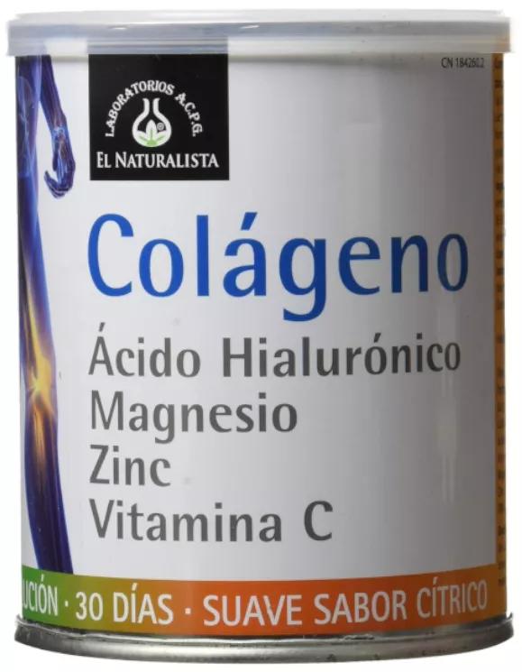 El Natural Colágeno + Ac Hialurónico + Mg + Zn + Vit C 390 gr