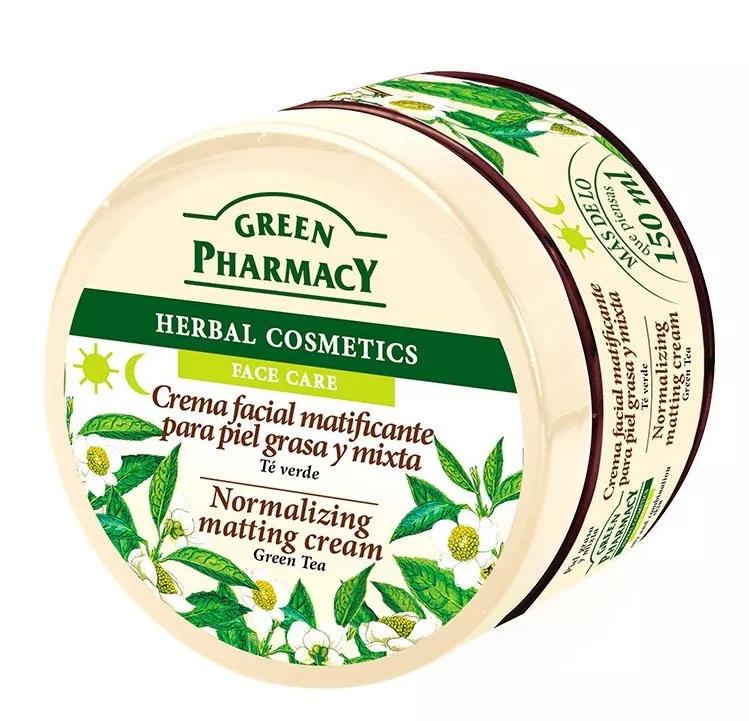Greenpharmacy Crema Facial Matificante con Té Verde 150 ml