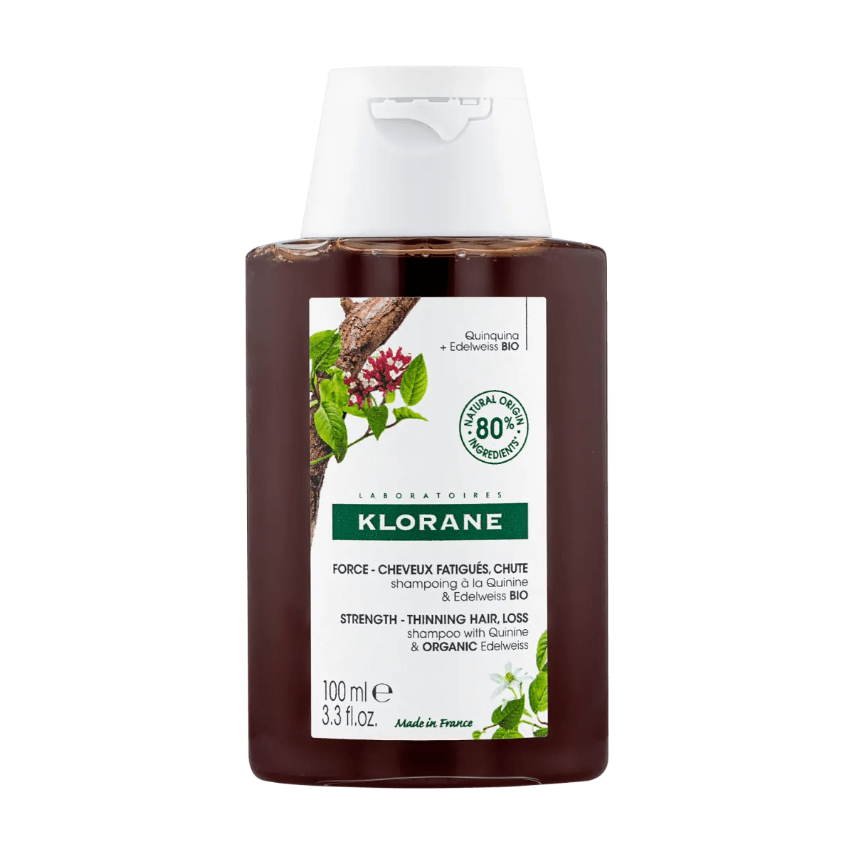 Klorane Chinina Shampoo Fortificante Anticaduta 100 ml