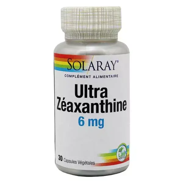 Solaray Ultra Zéaxanthine 6mg 30 capsules végétales