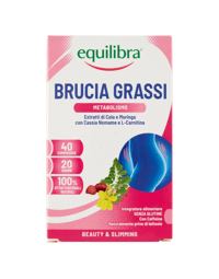 Equilibra Perdita di Peso Brucia Grassi Integratore Equilibrio Peso Corporeo 40 Compresse