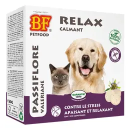 BF Petfood  comprimés Relax pour Chien et Chat, 100 pièces