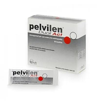 Pelvilen Dual Act Integratore Antinfiammatorio Area Pelvica 60 Bustine