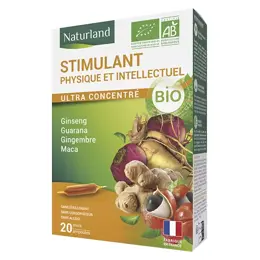 Naturland Stimulant Physique Bio 20 ampoules