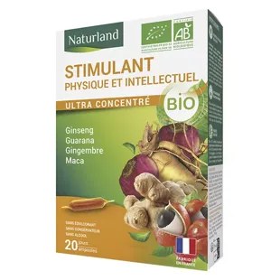 Naturland Stimolante Fisico Bio Integratore Alimentare 20 fialette