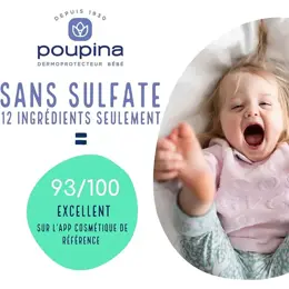 Poupina Soins Bébé Le Gel Lavant Anti-Irritation 485ml