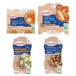 Babybio Repas Soir Pack 1 Semaine Bio