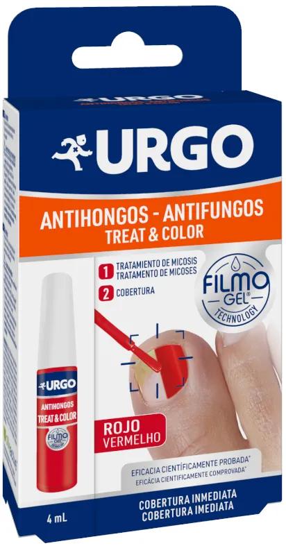 Urgo Treat &amp; Color Anti-fungal Filmogel Red 4 ml