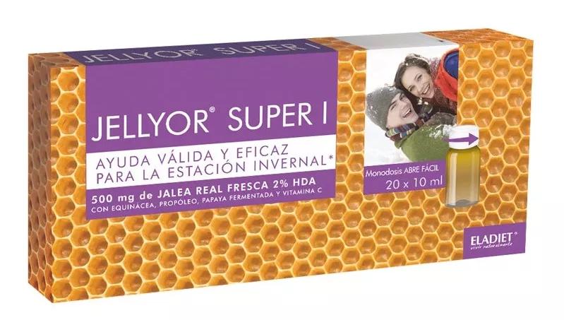 Eladiet Jellyor Jalea Real Super I 20 monodosis de 10 ml