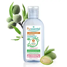 Puressentiel Assainissant Gel Antibactérien Peaux Sensibles aux 2 Huiles Végétales 80ml