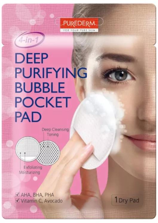 Purederm Poche à Bulles Purifiante en Profondeur 1 Disque