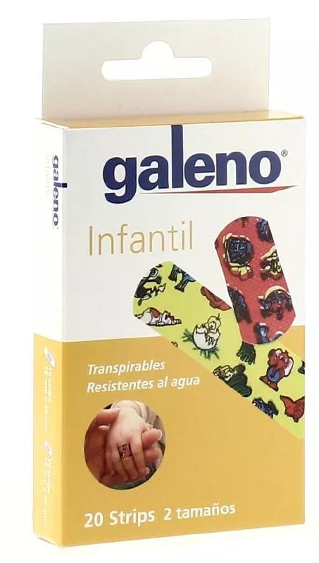 Medicazioni adesive per bambini Galen 20 unità